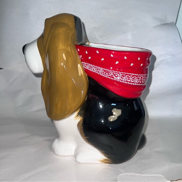 Pioneer Woman Utensil Crock Charlie Basset Hound - Picture 5 of 8